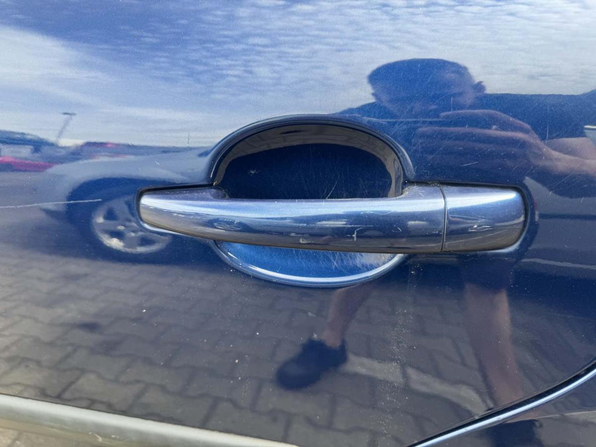 Peugeot 207SW original T&uuml;r hinten links KPL Montebello blau Kombi Rohbau Bj.2009